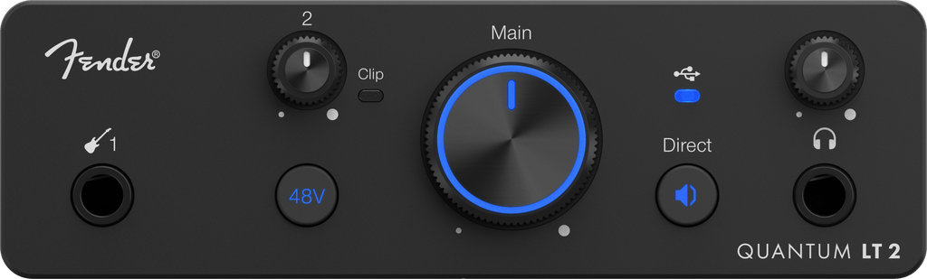 PreSonus 2777700612 Fender Studio Quantum LT 2 USB-C Audio Interface