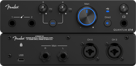 PreSonus 2777700613 Fender Studio Quantum LT 4 USB-C Audio Interface