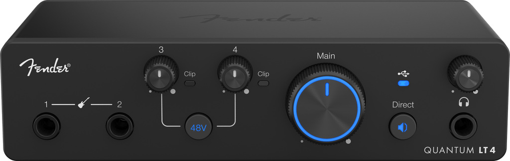 PreSonus 2777700613 Fender Studio Quantum LT 4 USB-C Audio Interface