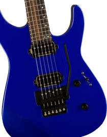 Jackson American Series Virtuoso, Streaked Ebony Fingerboard, Mystic Blue