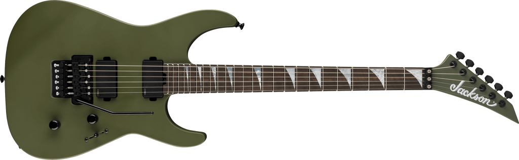 Jackson American Series Soloist™ SL2MG, Ebony Fingerboard, Matte Army Drab