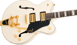 Gretsch 2807261505 Streamliner Semi Hollow Electric Guitar Bigsby Laurel - Vintage White