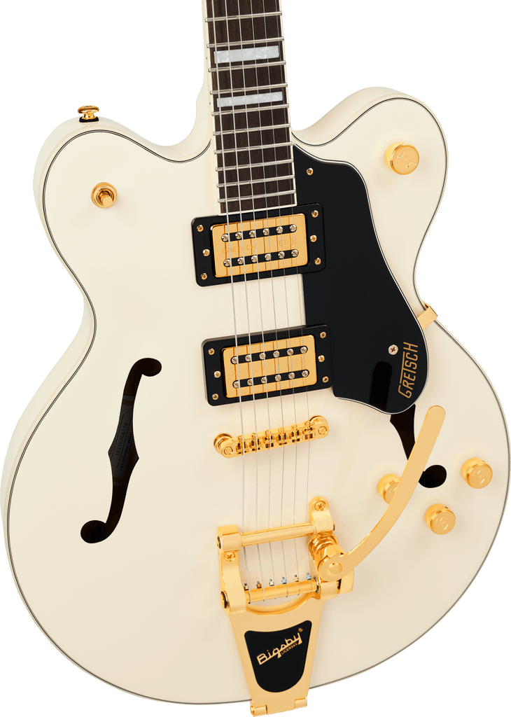 Gretsch 2807261505 Streamliner Semi Hollow Electric Guitar Bigsby Laurel - Vintage White