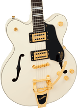 Load image into Gallery viewer, Gretsch 2807261505 Streamliner Semi Hollow Electric Guitar Bigsby Laurel - Vintage White