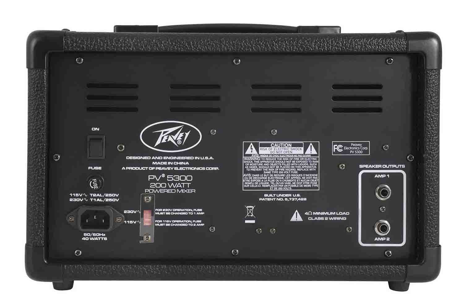 Peavey PV 5300, All in One Powered Mixer