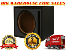 Load image into Gallery viewer, Absolute USA PSEB10BK Single 10-Inch Ported Subwoofer Enclosure with Black High Gloss Face Board