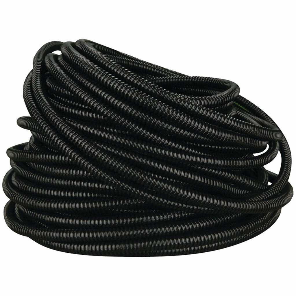 The Install Bay IB-SLT14 100' 1/4" split loom wire tubing 100 feet in black ribbed design