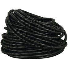Load image into Gallery viewer, Metra SLT14 50' high quality 1/4" split loom wire tubing 50 feet in black ribbed design