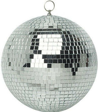 Load image into Gallery viewer, MR Truss 8" Mirror Balls Silver Covered with Tiny Mirrored Squares