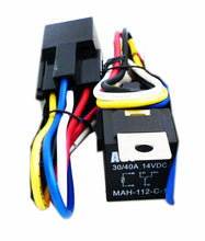 Load image into Gallery viewer, Absolute USA 2x 12Volt 30/40 Amp Car Auto Automotive Marine Relay With Wiring Harness And Socket