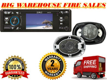 Load image into Gallery viewer, Absolute 3.5" Car Stereo DVD/CD/MP3/AM/FM Player &amp; BLS-6904 6X9" Speaker