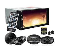 Load image into Gallery viewer, Absolute DD-3000 7" CD MP3 DVD Player+ 2 Pair Pioneer TS-A6966R SPKS &amp; TW600
