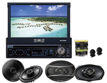Load image into Gallery viewer, 7" In-Dash Car Stereo + Pioneer TS-G1620F 6.5 TS-G6930F 6x9" &amp; TW600