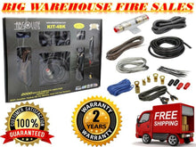 Load image into Gallery viewer, Truck RV 4 Gauge 2000W Car Amplifier Complete Installation Amp Kit Power Wiring