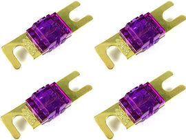 Absolute AFS150-4 4 Pack Of 150 Amp Gold AFS / Midi / Mini ANL Fuses