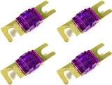 Absolute AFS150-4 4 Pack Of 150 Amp Gold AFS / Midi / Mini ANL Fuses