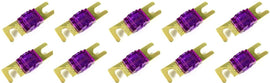 10 Pack of 150 Amp Gold AFS / Midi / Mini ANL Fuses