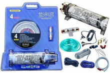 Load image into Gallery viewer, Absolute USA KITCAP4GASI 3.0  4 Gauge Car Amplifier Kit (Silver)