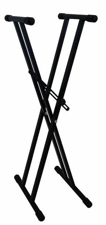 Mr. Dj USA KS350 Adjustable Metal Keyboard Electronic Piano X Stand Standard Rack