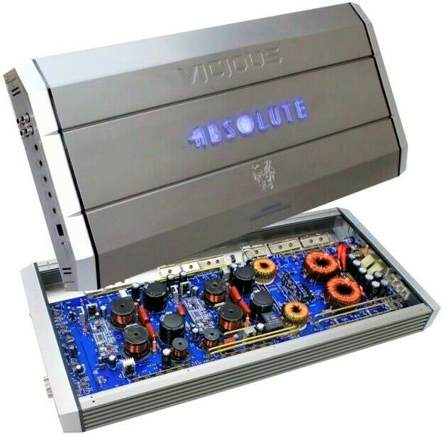 Absolute USA Vicious Series 5VI6000 6000-Watt Maximum Power 5-Channel Amplifier