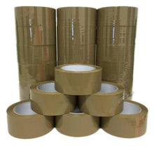Load image into Gallery viewer, BM Paper 3" 110 Yards Pack of 24 Brown heavy-duty Sealing Adhesive Tape Packaging Shipping Carton Tape