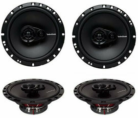 2 Pair Rockford Fosgate R165X3 Car Speaker 180W 6.5