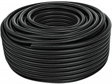 Load image into Gallery viewer, AT 20 Ft. 3/4" Split Wire Loom Conduit Tubing Black Color Sleeve Tube