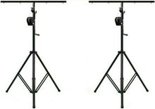 Load image into Gallery viewer, 2 Crank Up Truss Lighting Stands - Stage Light Mount Trussing Speaker System PA DJ