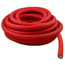 Load image into Gallery viewer, American Terminal 1/0 Gauge 25 Feet High Performance Flexi Amp Power/Ground Cable Wire Red