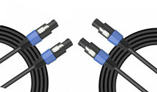 Load image into Gallery viewer, 2 MR Truss MCSMSM100 100 Feet Speakon Male to Speakon Male Speaker Wire