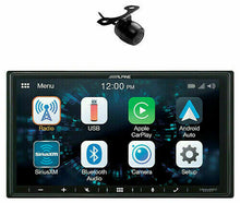 Load image into Gallery viewer, Alpine ILX-W670 Car Stereo 7 Inch Mechless License Plate Rear View Camera