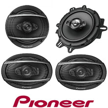 Load image into Gallery viewer, Pioneer TS-A6970F 5-Way 600W 6.9" WITH TS-A1680F 6.5" 350W  Coaxial Car Speakers