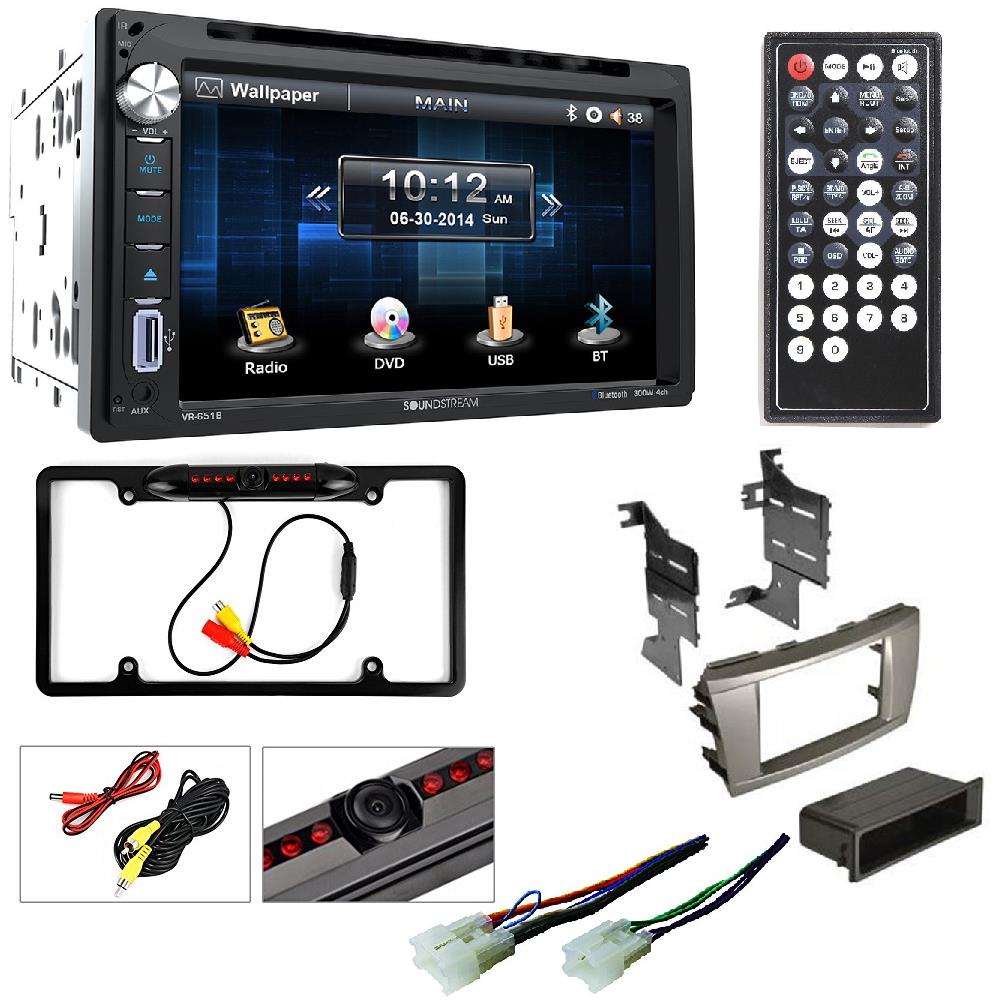 Soundstream Double DIN Bluetooth Car Stereo +TOYOTA CAMRY 2007-2011