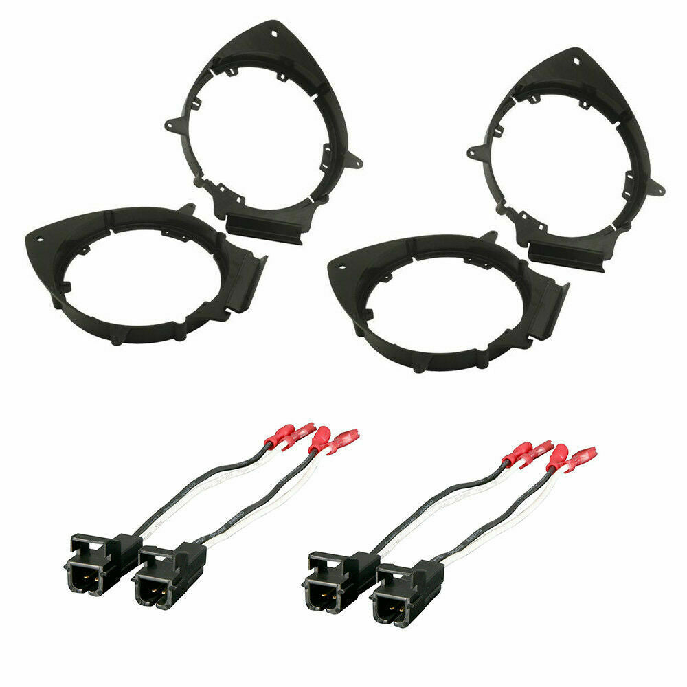 Car Door Speaker Harness + Adapter 6.5" 6.75" for Cadillac Chevrolet GMC Speaker