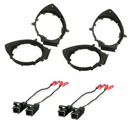 Car Door Speaker Harness + Adapter 6.5