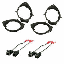 Load image into Gallery viewer, Car Door Speaker Adapter 6.5" 6.75" Fit Cadillac Chevrolet GMC Speaker Harness