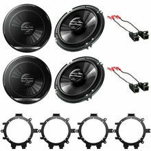 Load image into Gallery viewer, Pioneer 6.5" Car Audio Stereo Front &amp; Rear Speakers W/Mounting Bracket &amp; Harness