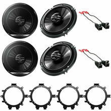 Load image into Gallery viewer, 6.5" Car Audio Stereo Front &amp; Rear Speakers W/Mounting Bracket &amp; Harness