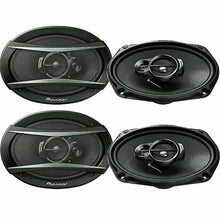 Load image into Gallery viewer, 4 x Pioneer TS-A6966R 6x9" 420-Watt 3-Way Car Full Range Speakers 2 Pairs