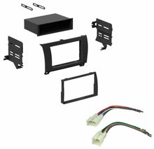 Load image into Gallery viewer, Single Double DIN Stereo Dash Kit Harness for 2007-2012 Toyota Tundra Sequoia