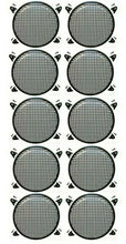 Load image into Gallery viewer, 10 XP Audio 10" Subwoofer Metal Mesh Cover Waffle Speaker Grill Protect Guard DJ