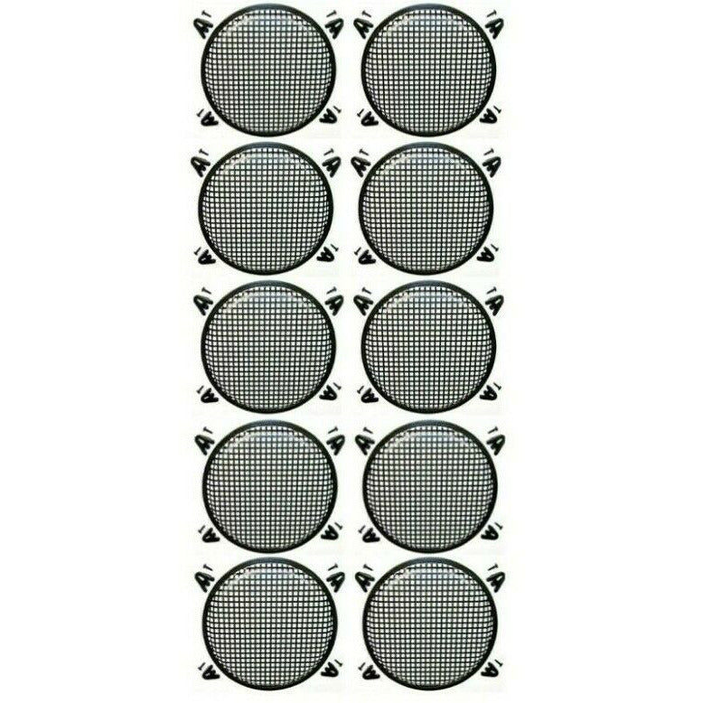 10 Absolute 12" SubWoofer Metal Mesh Cover Waffle Speaker Grill Protect Guard DJ