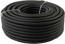 Load image into Gallery viewer, Absolute 50' 1/4" Black Split Loom Wire Flexible Tubing Wire Cover Various Auto Home Marine Industrial