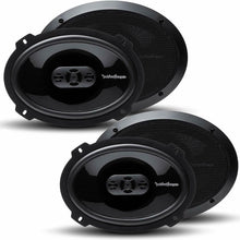 Load image into Gallery viewer, 2 Pair Rockford Fosgate P1694 6x9" 4-Way Punch Full Range Coaxial Speakers