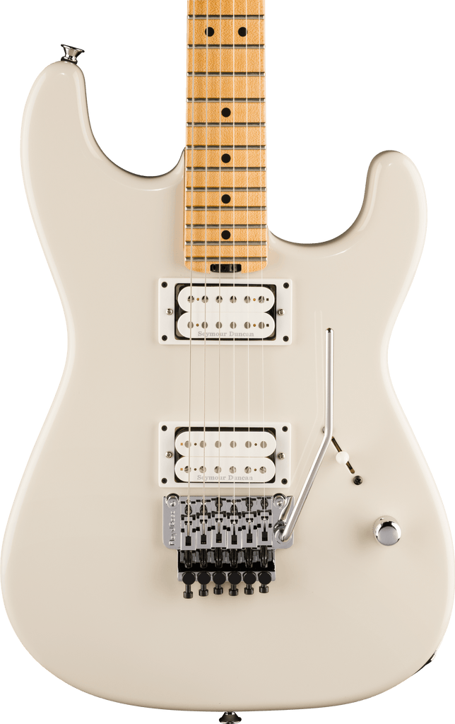 Charvel 2865031876 American Neo-Classic San Dimas Style 1 Electric Guitar - Ivory Blitz
