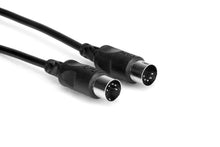 Load image into Gallery viewer, Hosa MID-303BK MIDI Cable, 5-pin DIN to Same -3 Feet