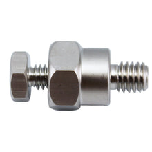 Load image into Gallery viewer, Absolute BTC-50 GM Bolt Power Ring Short Side Post Mount Positive Negative Battery Terminal Chrome Plated