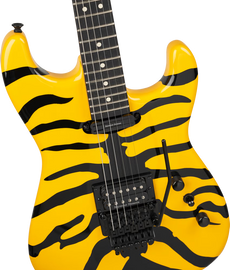 Jackson 2910059500 Pro Origins 1985 San Dimas SD1 Electric Guitar - Yellow Bengal, Ebony Fingerboard