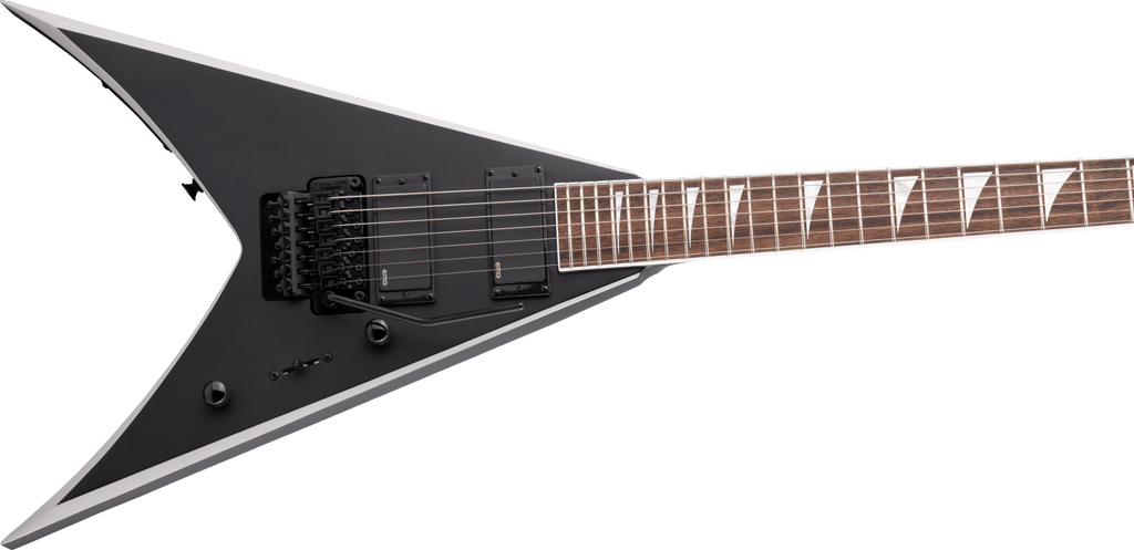 Jackson X Series King V™ KVX-MG7, Laurel Fingerboard, Satin Black with Primer Gray Bevels