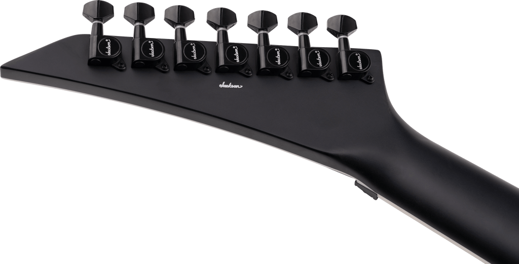 Jackson X Series King V™ KVX-MG7, Laurel Fingerboard, Satin Black with Primer Gray Bevels